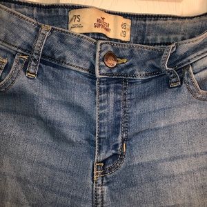 Hollister light fade skinny jeans